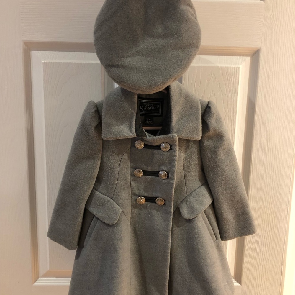 Toddler wool coat